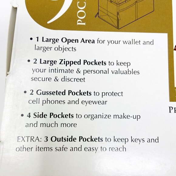 PURSFECTION | The Original Purse Organizer NWT - Picture 15 of 16